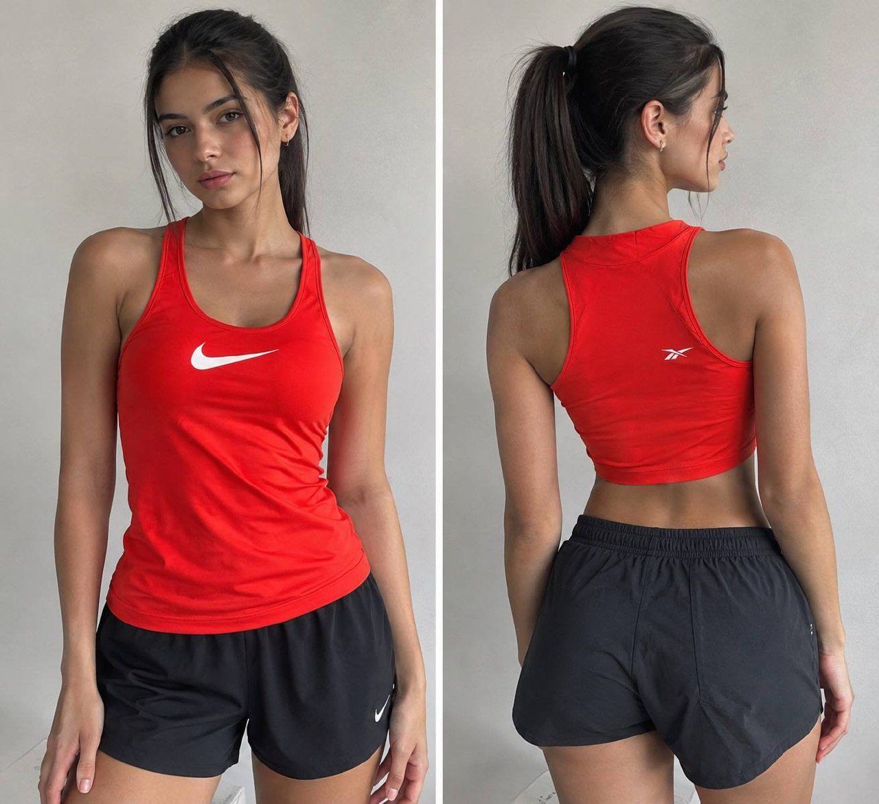 Майка и топ Nike / Reebok, размер S и M