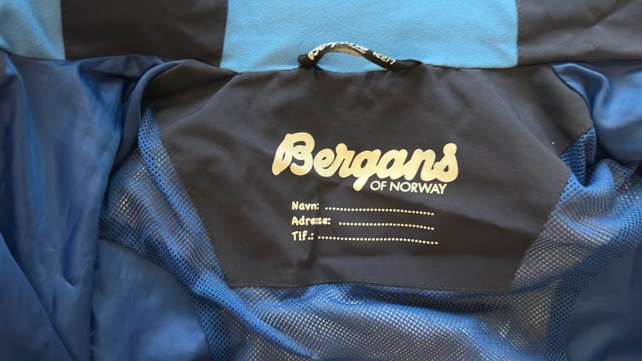 Ветровка Bergans of Norway Ruffen Kids JKT, размер 122