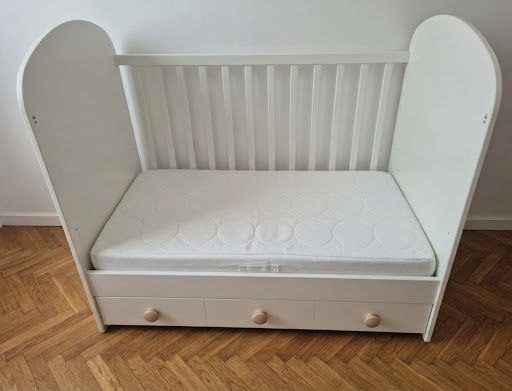 Детская кроватка IKEA GONATT, размер 60х120