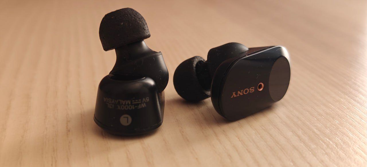Беспроводные наушники Sony WF-1000XM3