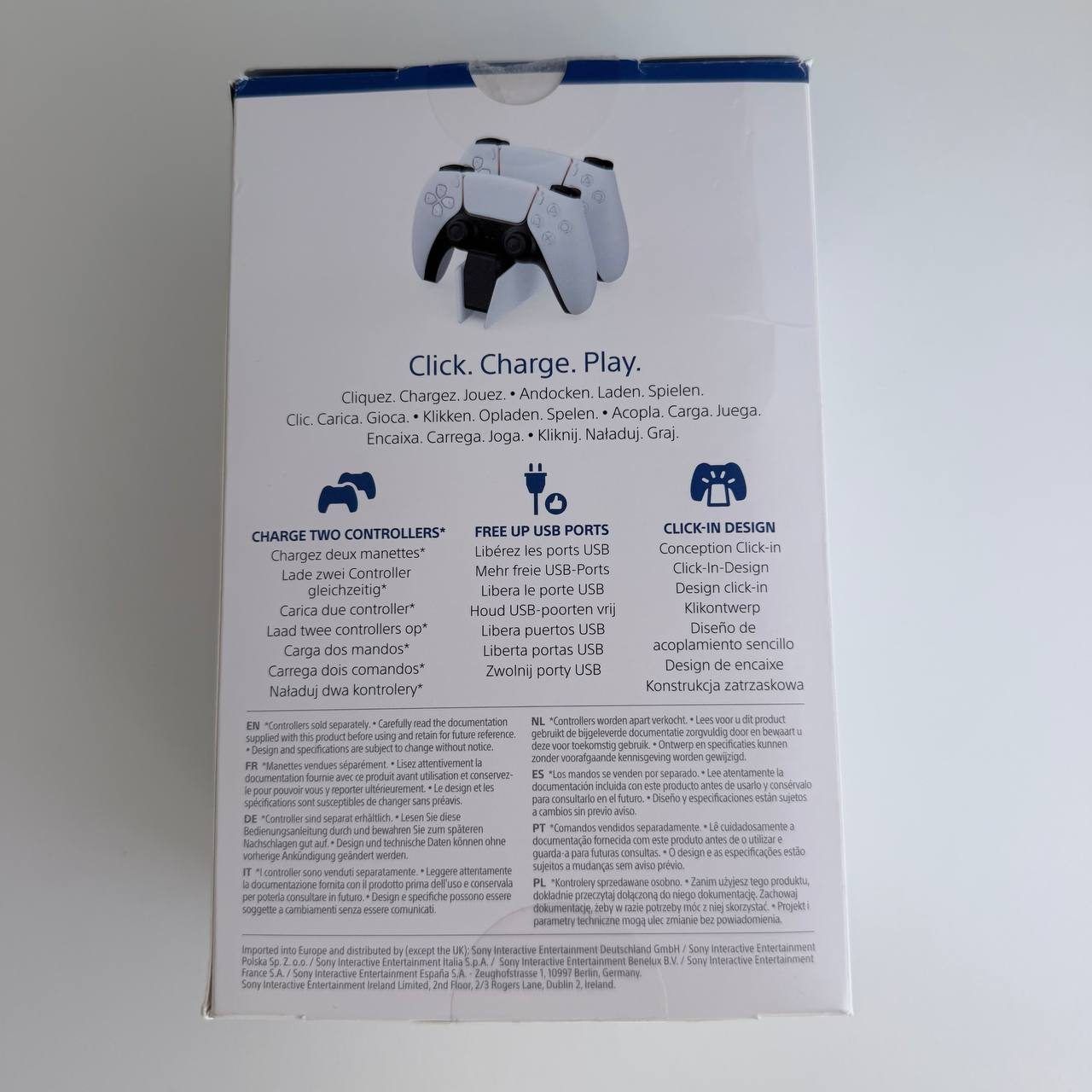 Станция для зарядки контроллеров PlayStation DualSense Charging