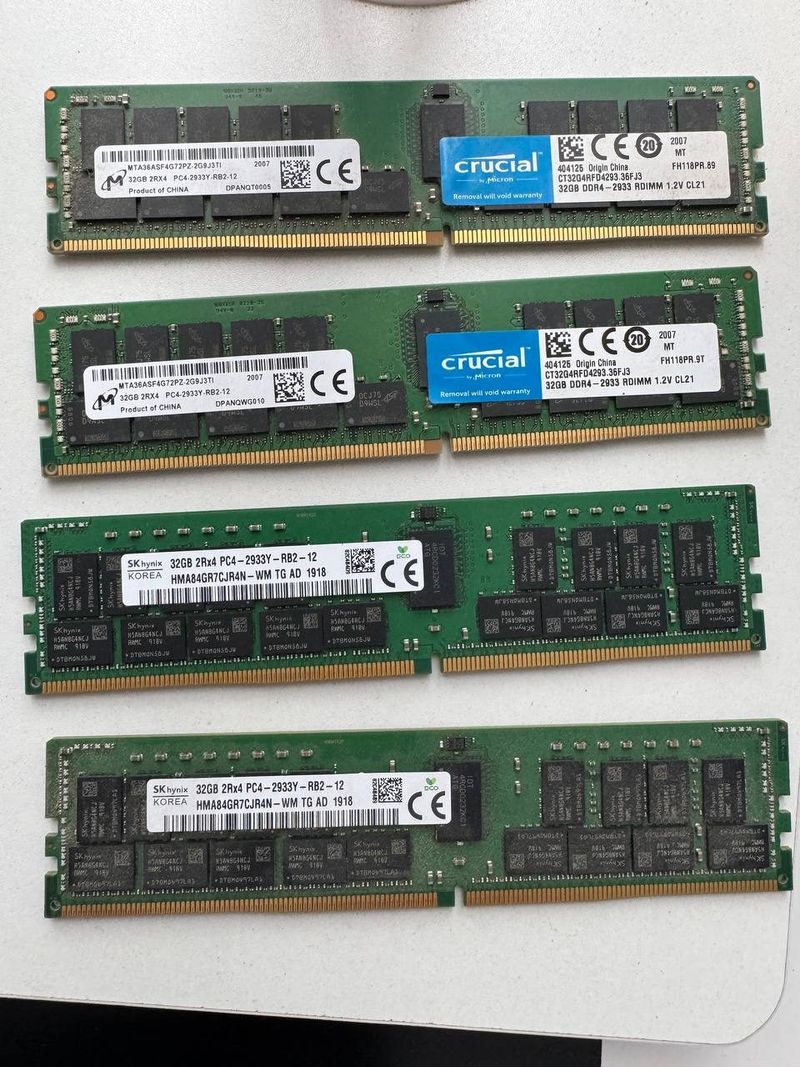 Оперативная память, 32gb