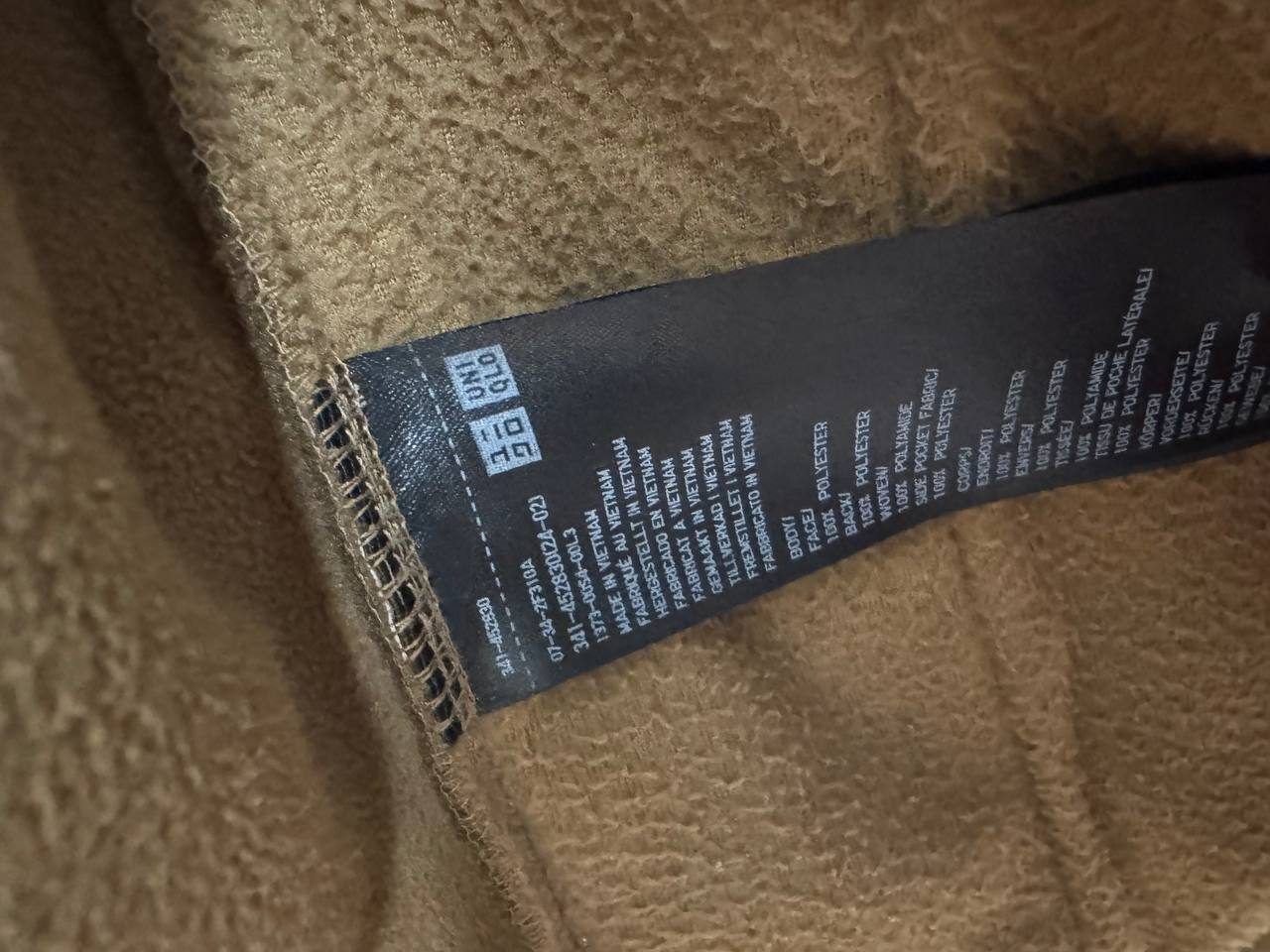 Флисовая куртка UNIQLO