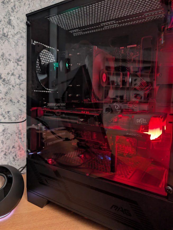 Игровой компьютер Ryzen 7 5800X / RX 6700XT, 32 ГБ
