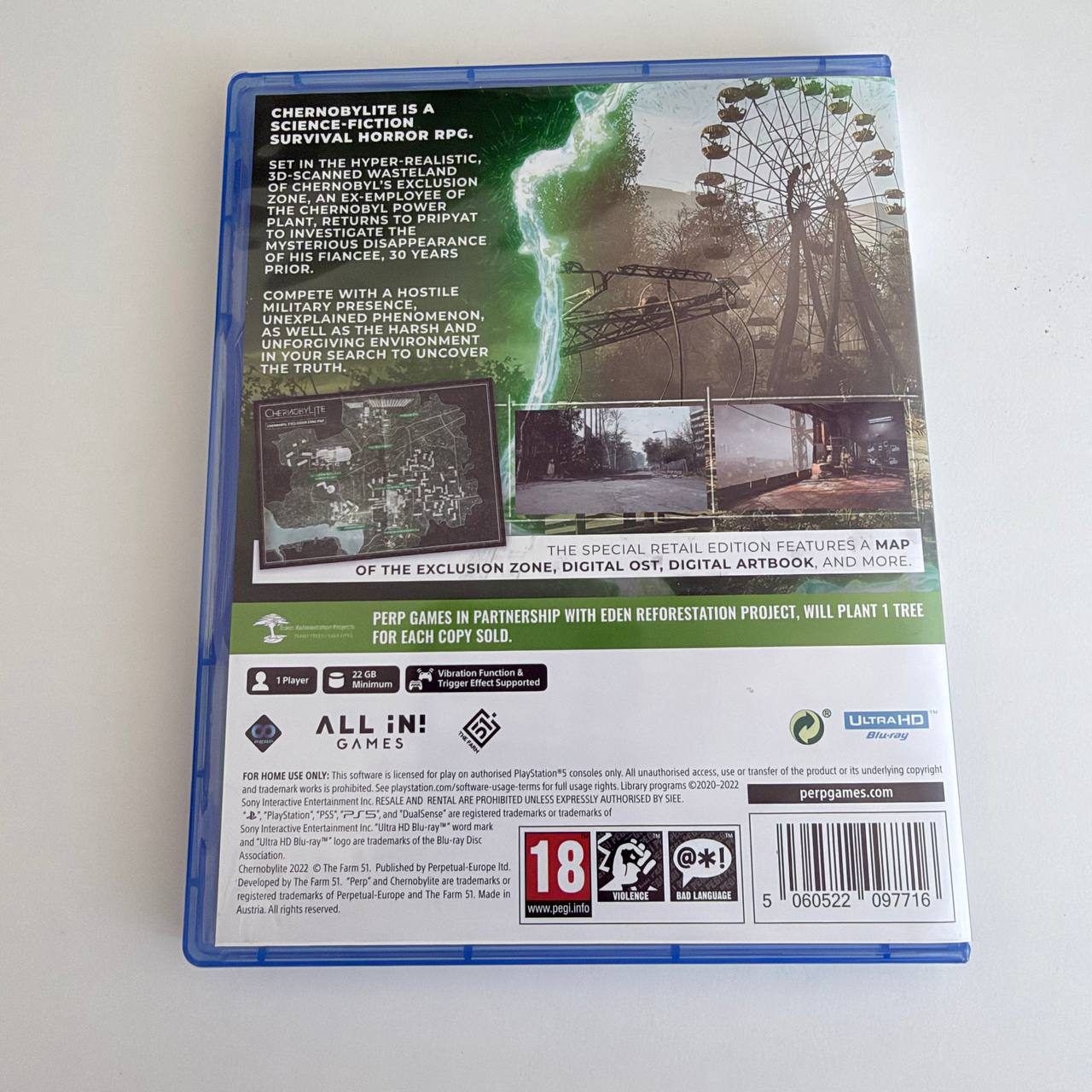 Диск ChernobyLite, для PS5