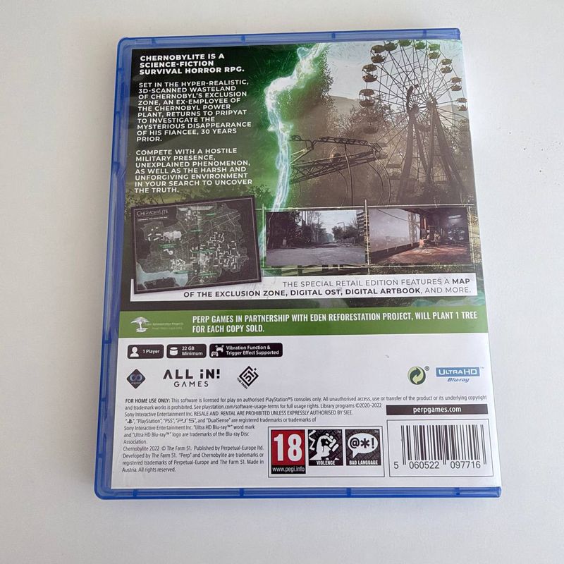 Диск ChernobyLite, для PS5
