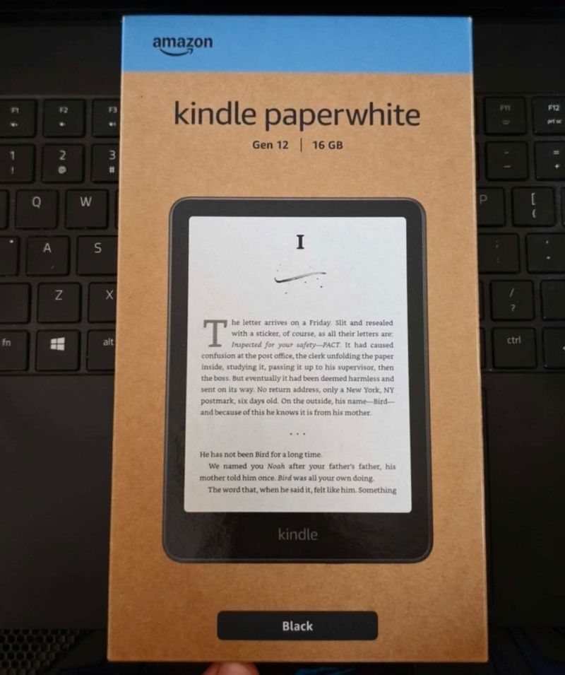 Электронная книга Kindle Paperwhite Gen 12, новый