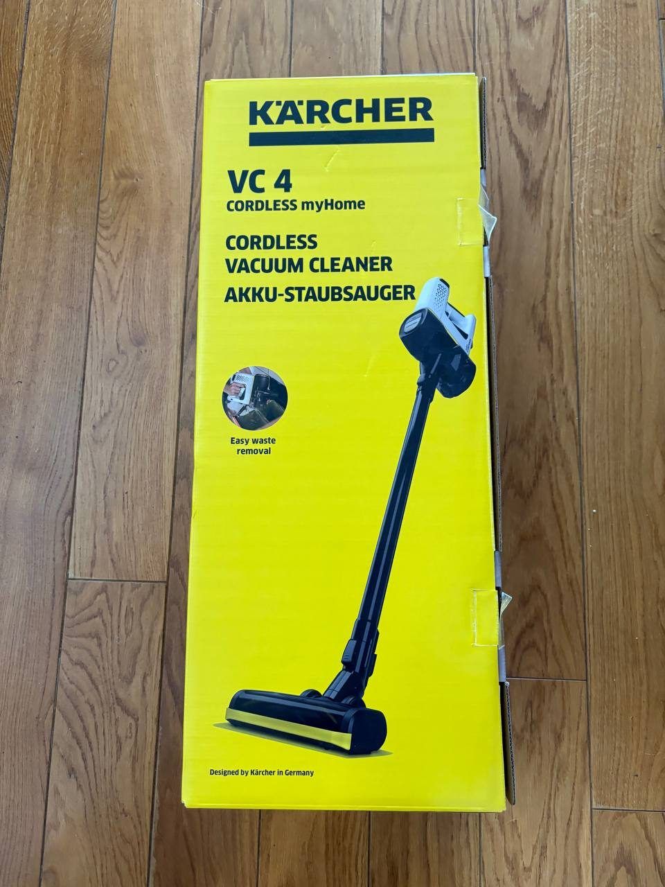 Пылесос Kärcher VC 4 Cordless myHome, беспроводной аккумуляторный