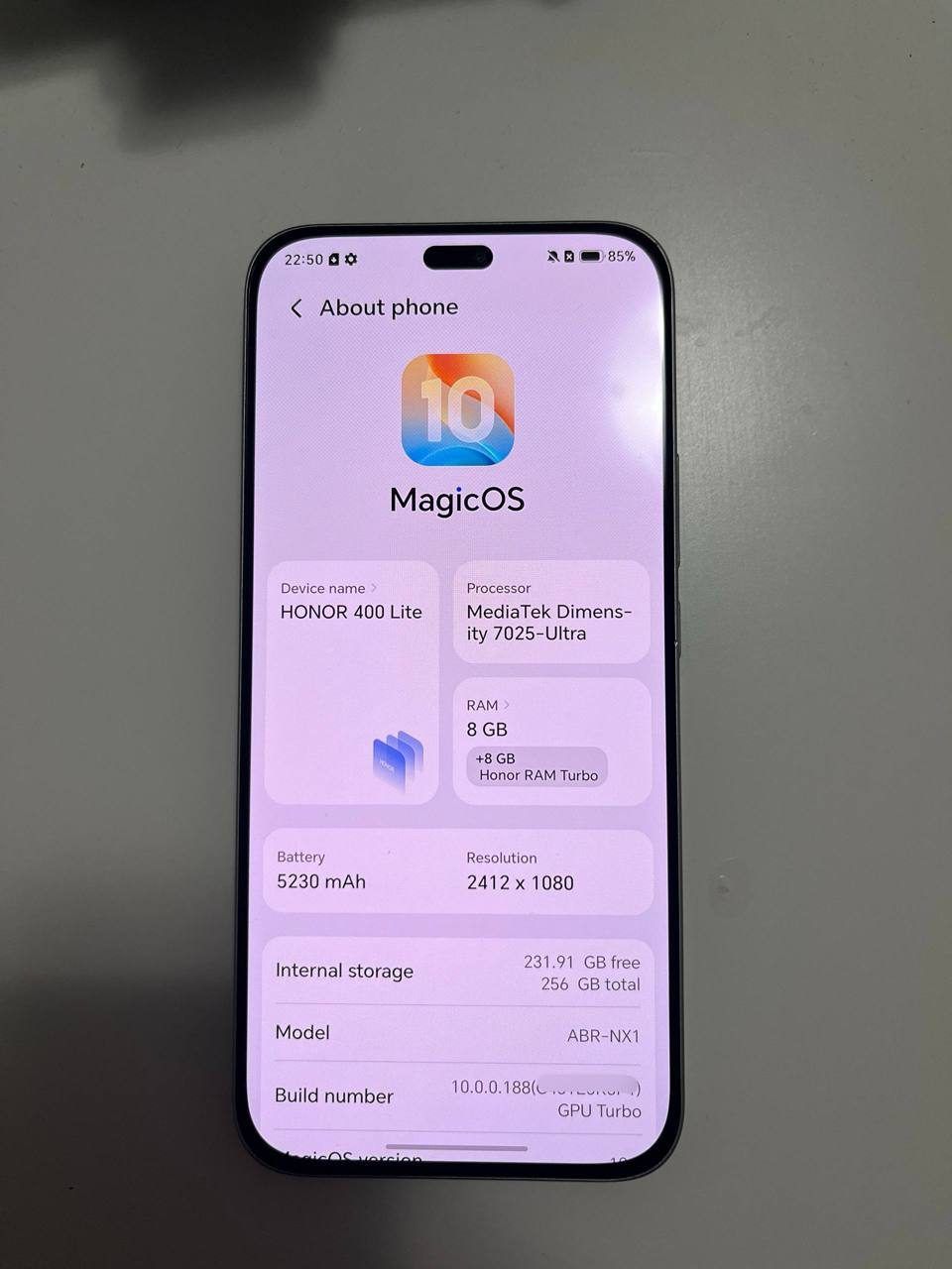 Смартфон HONOR 400 Lite, 8/256 GB
